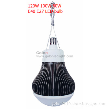 100W E40 LED Bulb 8500lm for High Bay Fixture, Inbuilt Driver E40 LED High Bay Light 100W